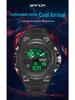 Sanda Multifunctional Sports Watch for Teen Boys: Dual Display, Luminous, Waterproof, with Alarm