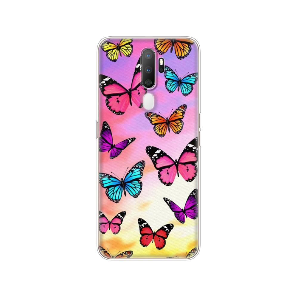 Pouzdro Pro Oppo A9 A5 2020 Pouzdro Měkké TPU Kryt na Zadní Stranu Telefonu Pro OPPOA9 OPPOA5 Coque Silikonové Pouzdro 6.5" Kůže nárazuvzdorná roztomilá