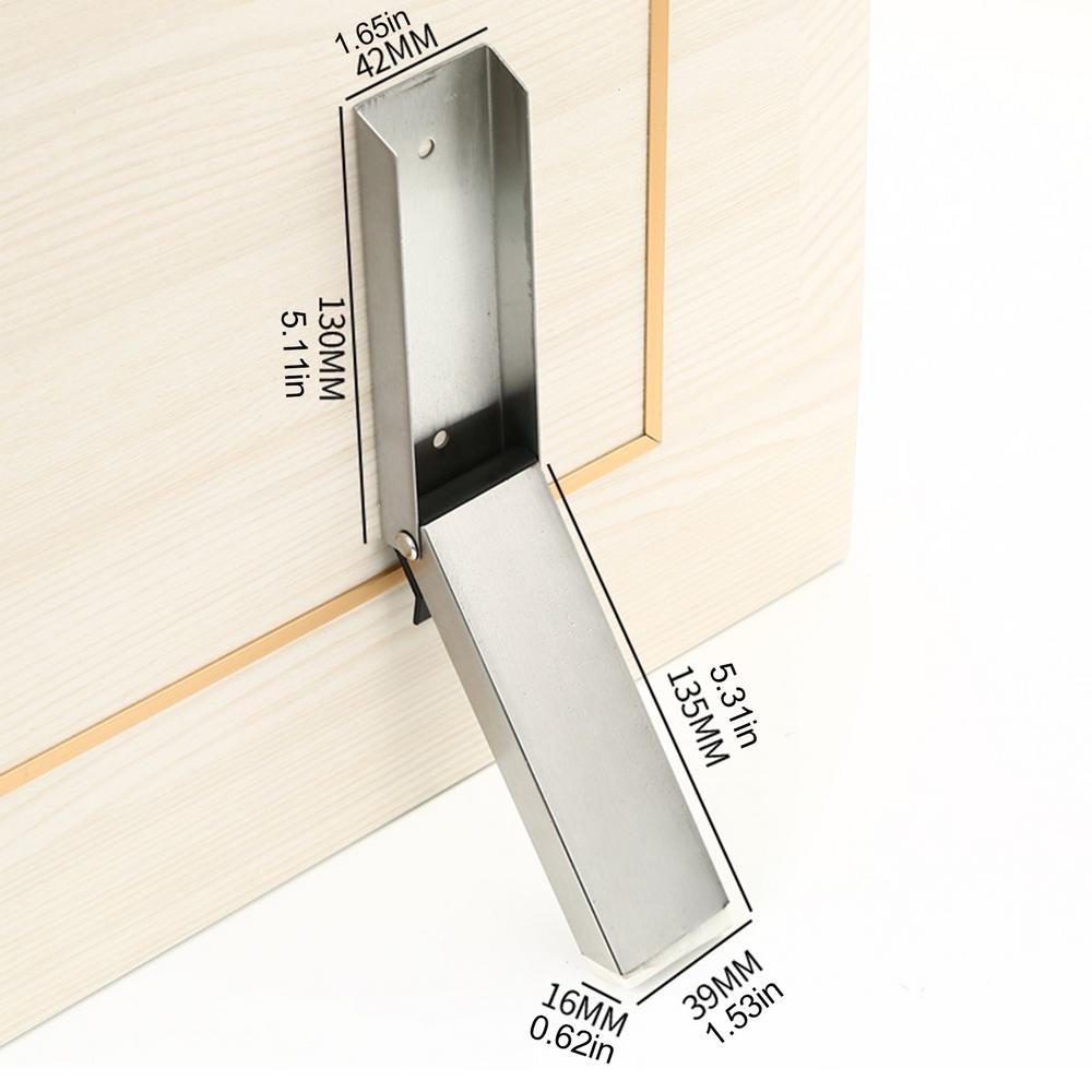 Door Stop Sound Dampening Kick Down Door Holder Self Adhesive No Drilling Door Stopper Sturdy Under Door Noise Stopper