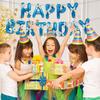 Balloon Set Aluminum Foil Balloons Bow Ribbon Happy Birthday Letter Ornament Letter Balloons  Party