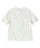 TRAVEL Glory Remains Pigment Henley Neck Short Sleeve T-Shirt Cream