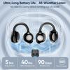 AI Clip on Earbuds Wireless Bluetooth 5.4 Earphones, Open Ear Headphones with Mic, 40H Play, Waterproof Design, 4g Ultra-Lightweight Sports Ear Clip
