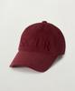 Seteo Vintage Casual Volume Embroidered Ball Cap Burgundy