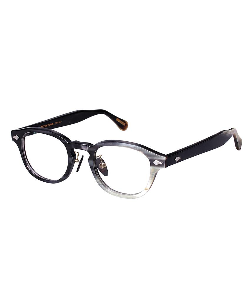 Lingkeonpeuleim Buffalo Horn Arnel Acetate Eyeglass Frames Tortoise