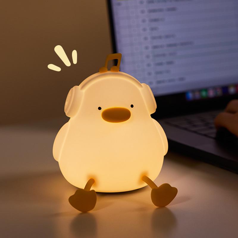 Cloud Silicone Rechargeable Night Light - Creative Bedside & Desk Atmosphere Lamp Y