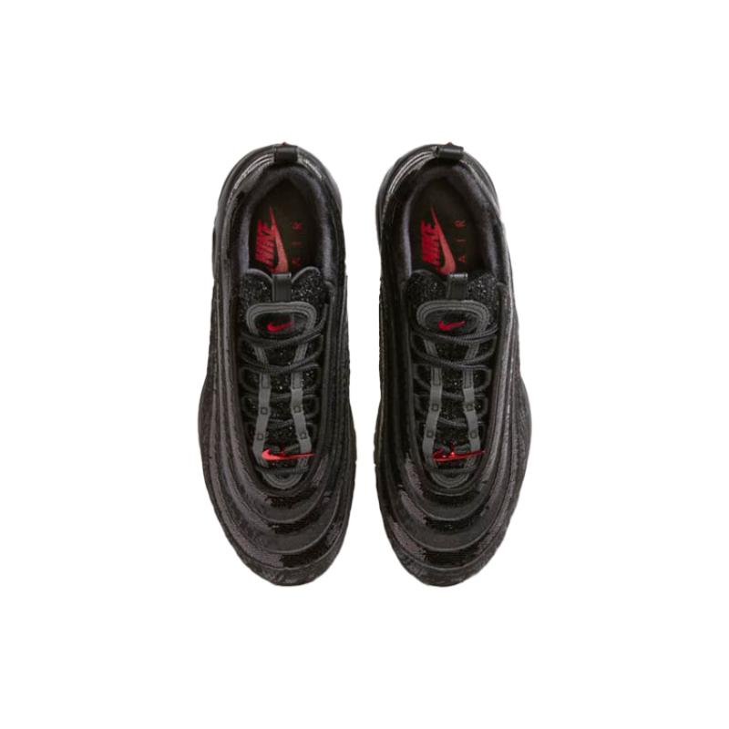 Nike Air Max 97 Sequin Black Red Women's Sneakers Casual Shoes DC1709-060