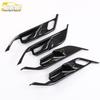 16 X1 Interior Door Bowl Decorative Frame & Handle Anti-Scratch Cover Car Accessories