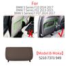 Für BMW F10 F10 F06 F07 F02 Auto-Rücksitzlehnen-Panel Leder-Rückenlehnen-Aufbewahrungstaschen-Abdeckung Zubehör für BMW 5 6 7 Serie 520 630 740