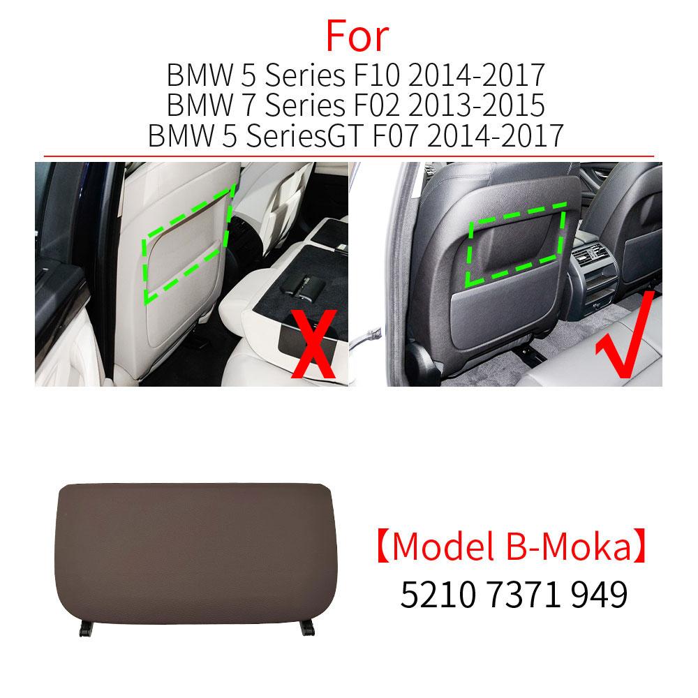 Für BMW F10 F10 F06 F07 F02 Auto-Rücksitzlehnen-Panel Leder-Rückenlehnen-Aufbewahrungstaschen-Abdeckung Zubehör für BMW 5 6 7 Serie 520 630 740
