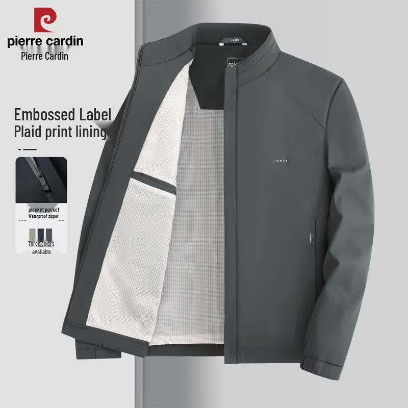 Pierre Cardin Men s Windproof Stand-Collar Jacket 2XL
