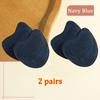 4pcs Sandals Anti-slip Forefoot Pads Stickers Thickened Suede Forefoot Half Inserts High Heel Pain Relief Toe Cushion Foot Care