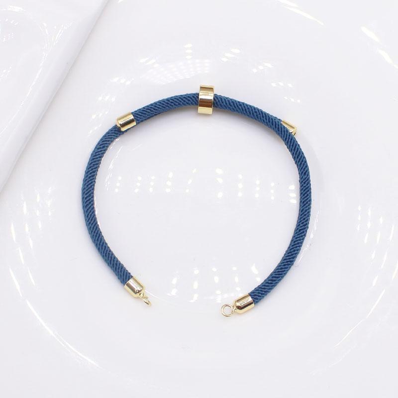 10PCS fashion luxury Wind Life Tree handmade DIY woven rope bracelet 3mm open loop buckle adjustable bracelet