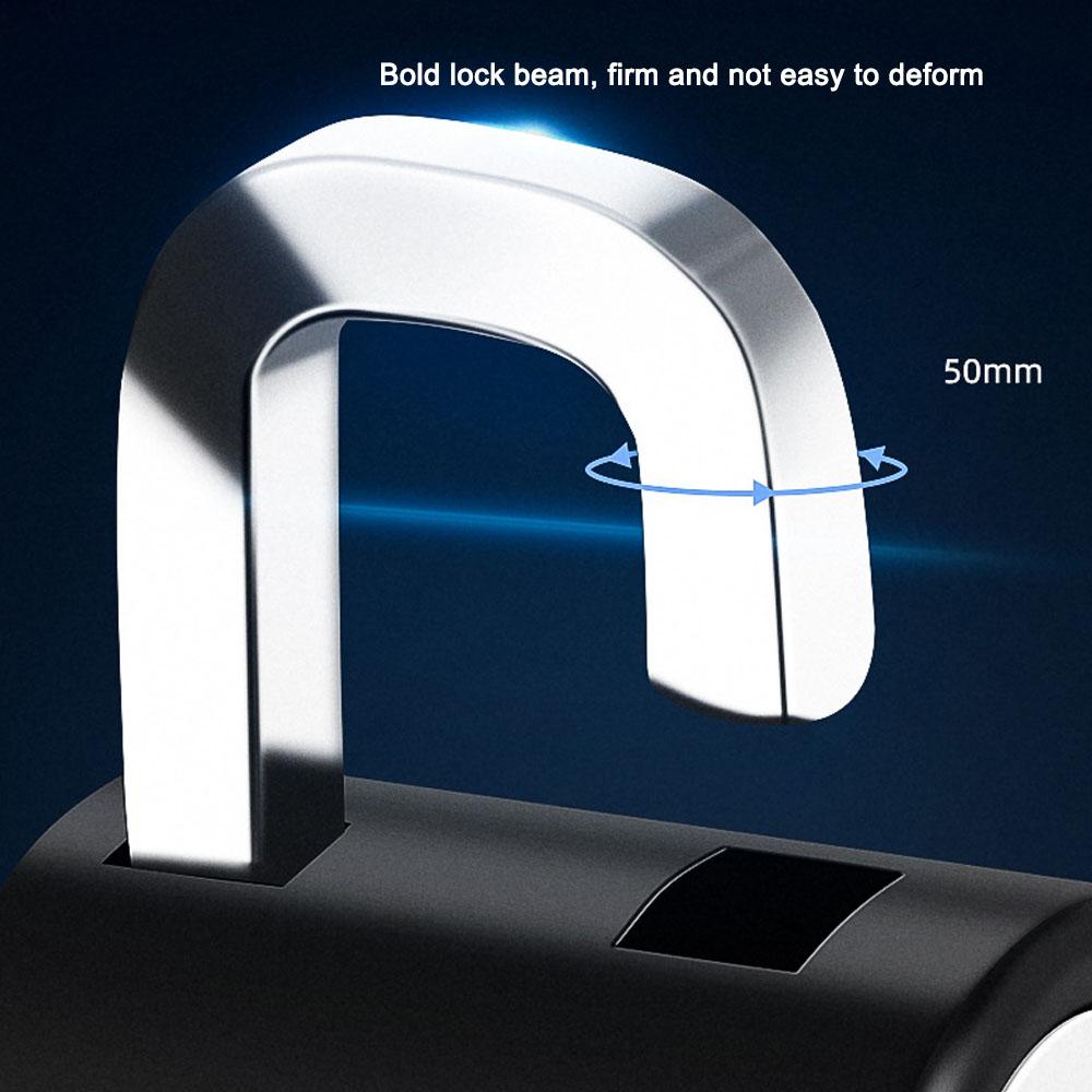 Mini Portable Helmet Lock Anti Theft Safety Lock All Metal with 2 Keys for 22 24mm Handlebar Bike Motorcycle Electric