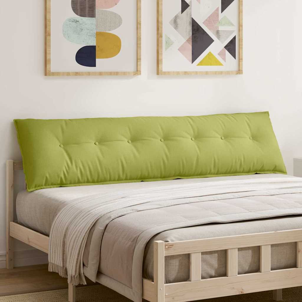 Back Cushion Light Green 200 x 19 x 50 cm Fabric