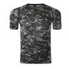 Men's Korean Style Camouflage Short Sleeve T-shirt, Special Forces Slim Fit Military Summer Tee, Trendy.