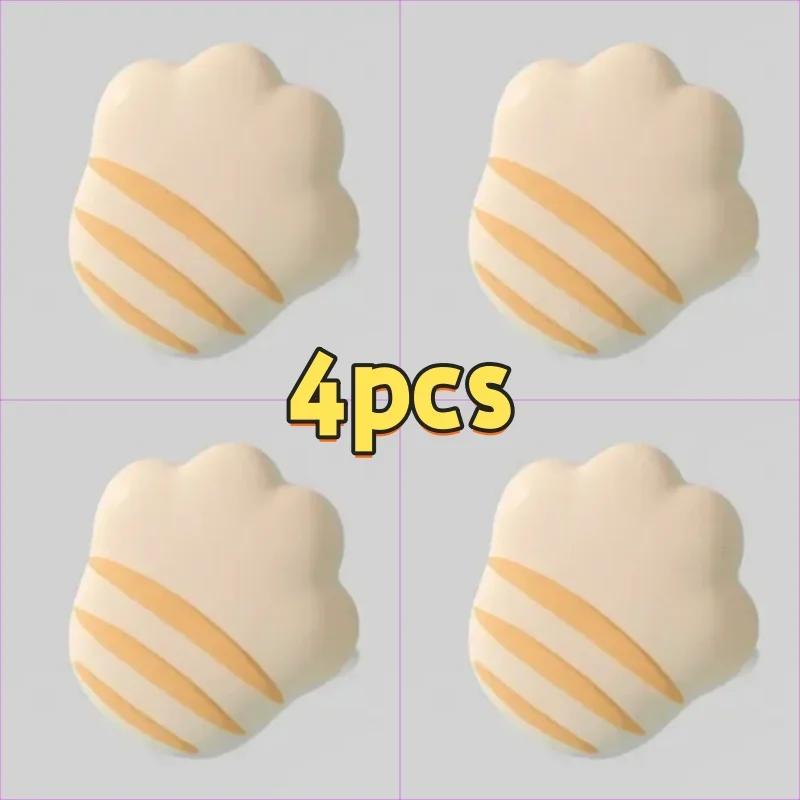 

4pcs Right Angle Table Bumper Protector Pointed Angle Table Anti-Knock Wrap Edge Protection Cat s Paw