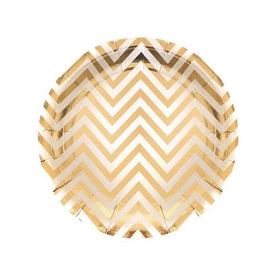 OIMG Disposable Birthday Cake Paper Plates