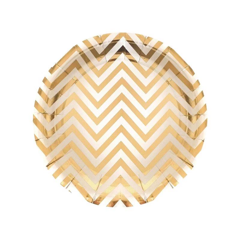 

OIMG Disposable Birthday Cake Paper Plates