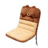 77x40cm One-piece Plush Cushion for Chair Office Seat Back Cushion Butt Mat Stuffed Waist Support Back Pad Home Decor