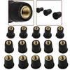 Motorcycle Windshield Rubber Nuts Mounting Vibration Damper
