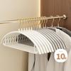 Fanyejia Luxury Hangers, 10 Thick And Wide Hangers for Home Use, Non-Slip And Seamless Wardrobe Storage Hangers for Clothes Drying