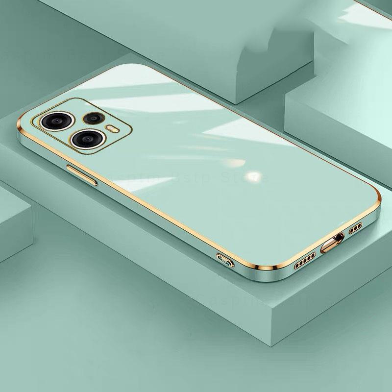 Luxury Plating Case For Xiaomi Redmi Note 12 Pro Plus 5G Silicone Cover For Xiaomi Redmi Note 12 Pro 4G 5G Redmi Note 12 4G Case