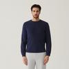 FERRAROMILANO Front Texture Round Knit Navy (Amsftsr10149)