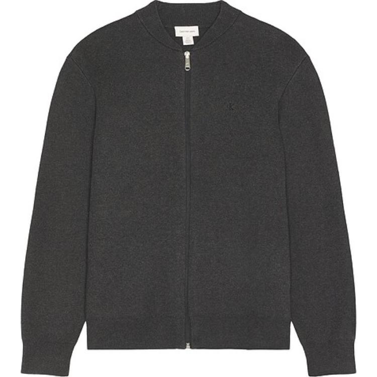 

Куртка Calvin Klein Solid Color Zip Baseball Collar Long Sleeve Мужские куртки Темно-серые 40EM311-UB1 XL