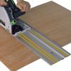Professional Track Sawing Guide Rail 600mm Cutting Ranges Universals Compatibility for Woodworking Projects Straight Cut