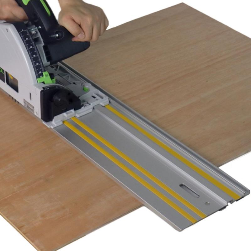 Professional Track Sawing Guide Rail 600mm Cutting Ranges Universals Compatibility for Woodworking Projects Straight Cut