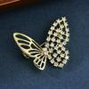 Butterfly Pin For Women With Hollow Metal Design Perfect For Fall Winter Outerwear Accessory
