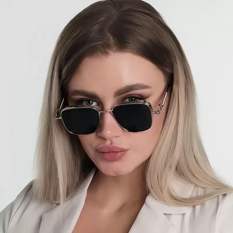 Polarized Sunglasses Men High End Handsome Driving Special Anti Uv High Quality Metal Punk  Trends Sunglasses