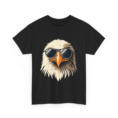 Weißkopfseeadler T-Shirt, Adler mit Sonnenbrille Damen Herren T-Shirt