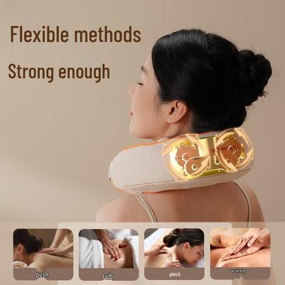 Hezheng Portable U-shaped Neck and Shoulder Massager CN Plug (adapter Included)