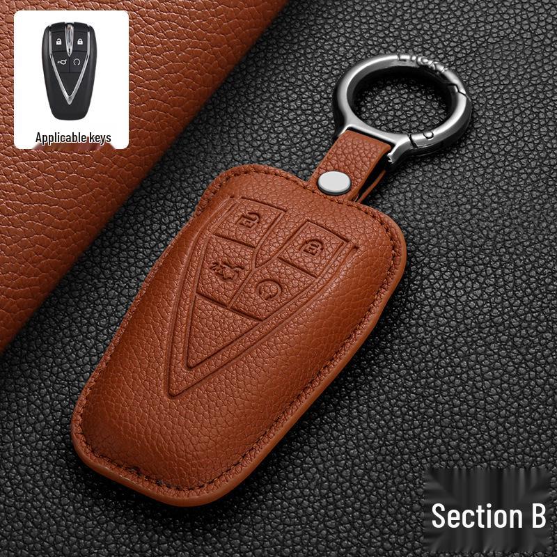 Changan Car Key Case for CS75 Plus, Yidong, CS35, 55, Unik, X5, Oshan Models
