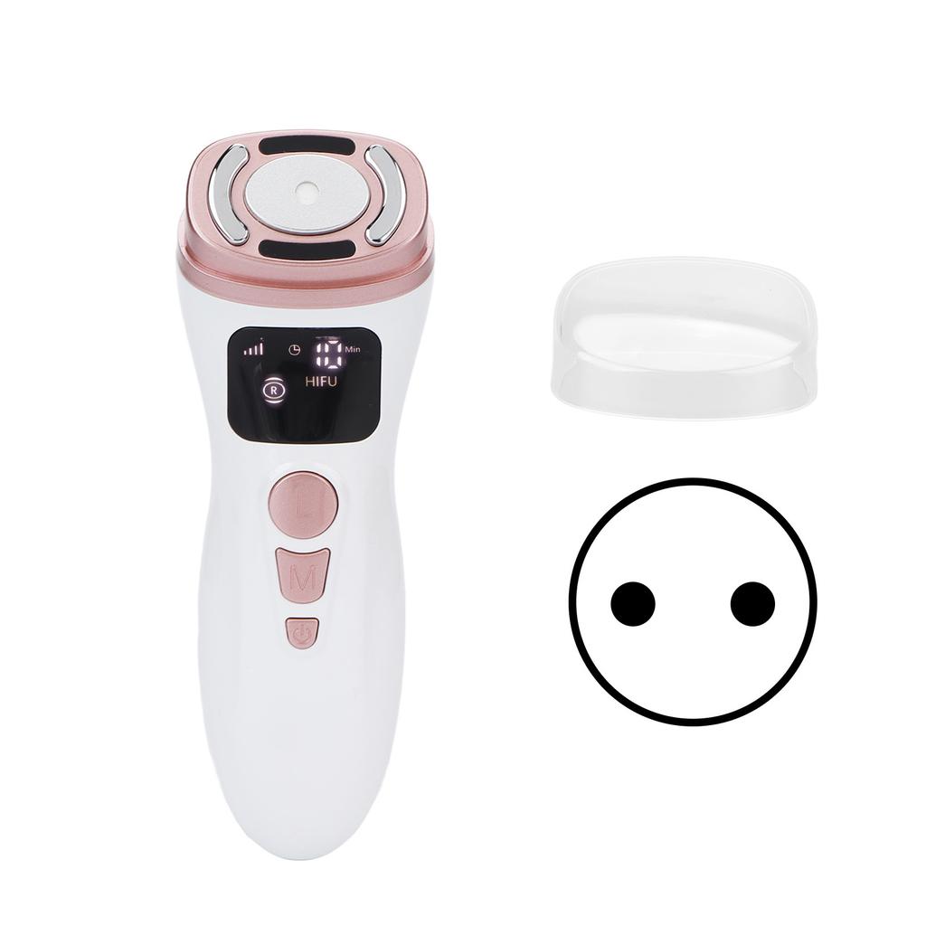 Mini Ultrasonic Skin Beauty Machine 5 Gears 3 Modes Skin Rejuvenation Caring Device 100‑240VEU Plug