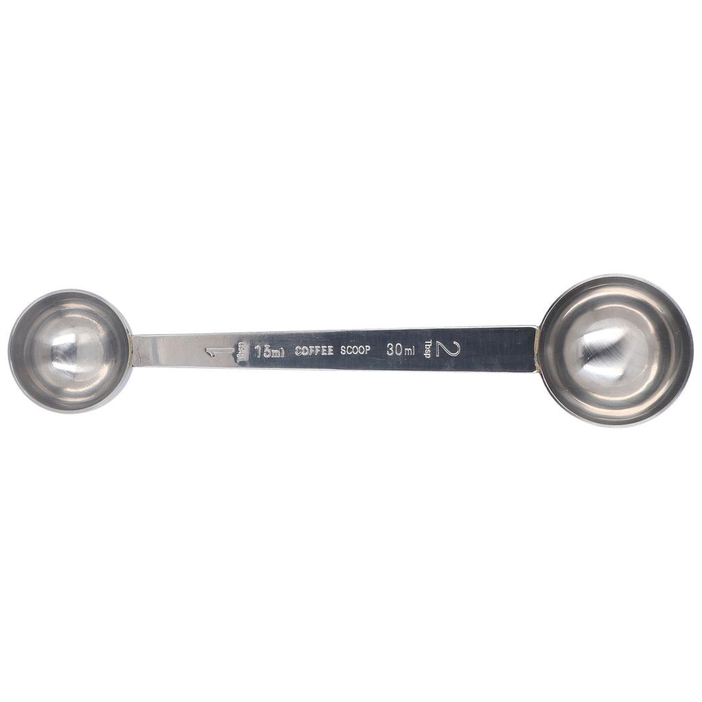 15ML 30ML Double Head Measuring Spoon Stainless Steel Scoop with Scales Home Kitchen Accessory