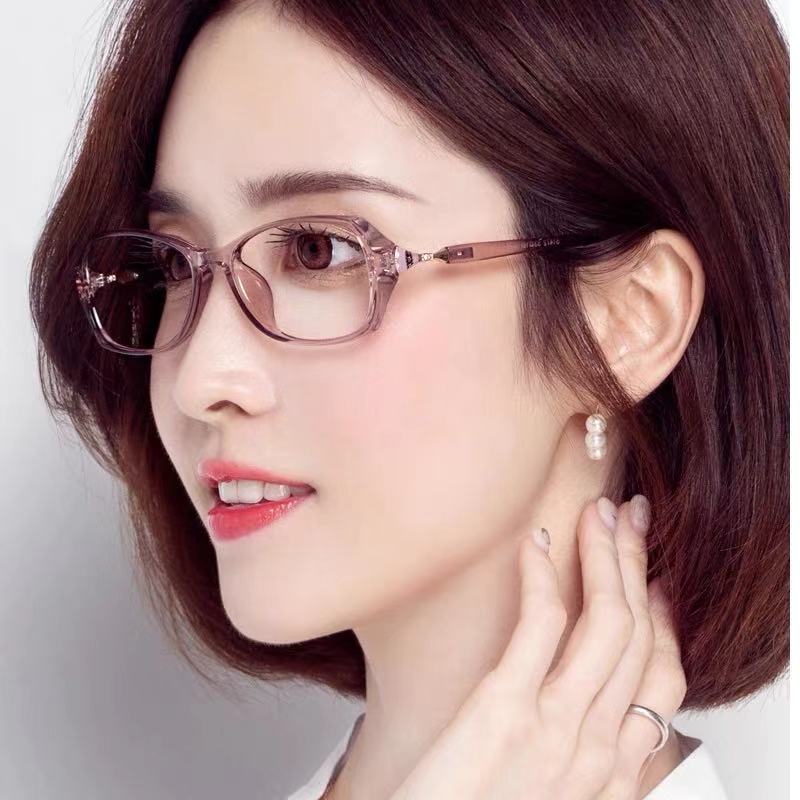 2PCS Anti-blue Light Progressive Glasses Women Fashion Korean Style Ultra-lightweight 1903