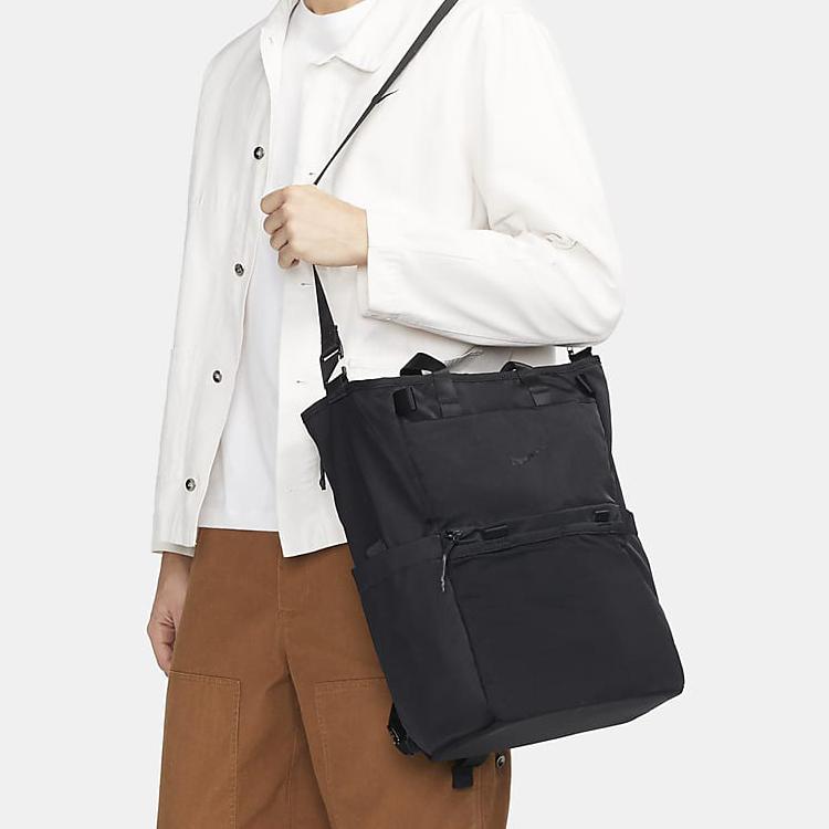 Nike Nylon Backpack Unisex Black (Unisex) Backpacks DR6083 010