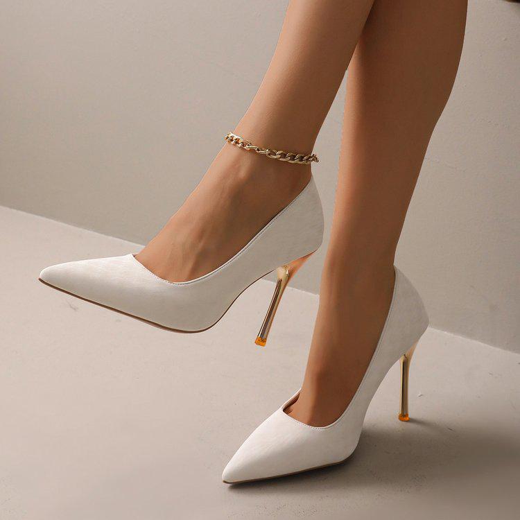 Women's Luxury Pointed-Toe High Heels, Spring 2026 Collection, Comfortable Fit, Thin Heel, Large Sizes Available.
