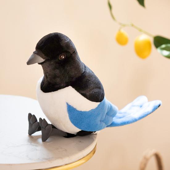 Cute Pigeon Plush Toy Soft Simulated Design Children Gift Photo Props Versatile PP Cotton Doll for Kids