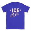 Mens TShirt ICE Illegal Criminals Evicted Novelty 100 Cotton Tee Shirt Short Sleeve  T Shirts Round Neck Clothes Graphic