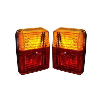 Apsmotiv 2x Rear Combination Light Assembly Tail Lights 12v Bulbs Suitable for Peugeot 504 404 305 Car and Trucks