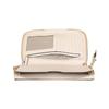 Michael Kors Brand Logo Leather Wallet Women's Cream White