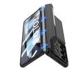 Samsung Z Fold 6 Penhouder Scharnierende Mobiele Telefoonhoes Fold6 Kaartzakje Raambeschermer Houder