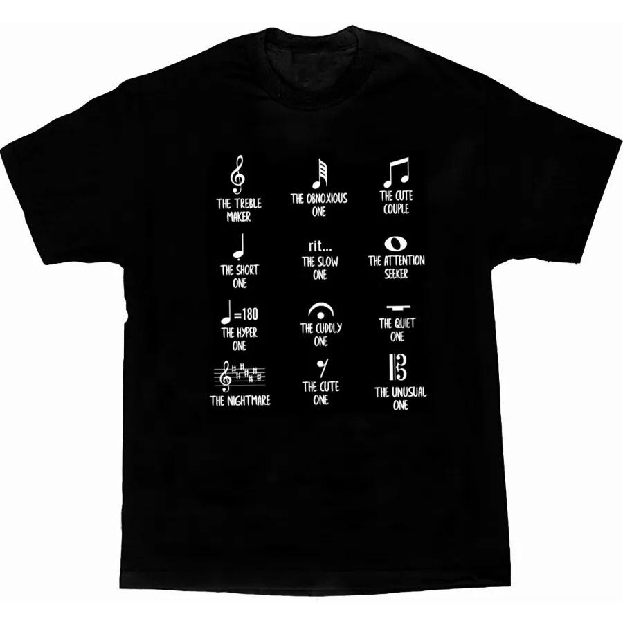 Lustiges Musiksymbol Unisex T-Shirt Sommer Baumwolle Kurzarm Rundhalsausschnitt Unisex T-Shirt Neu S3XL