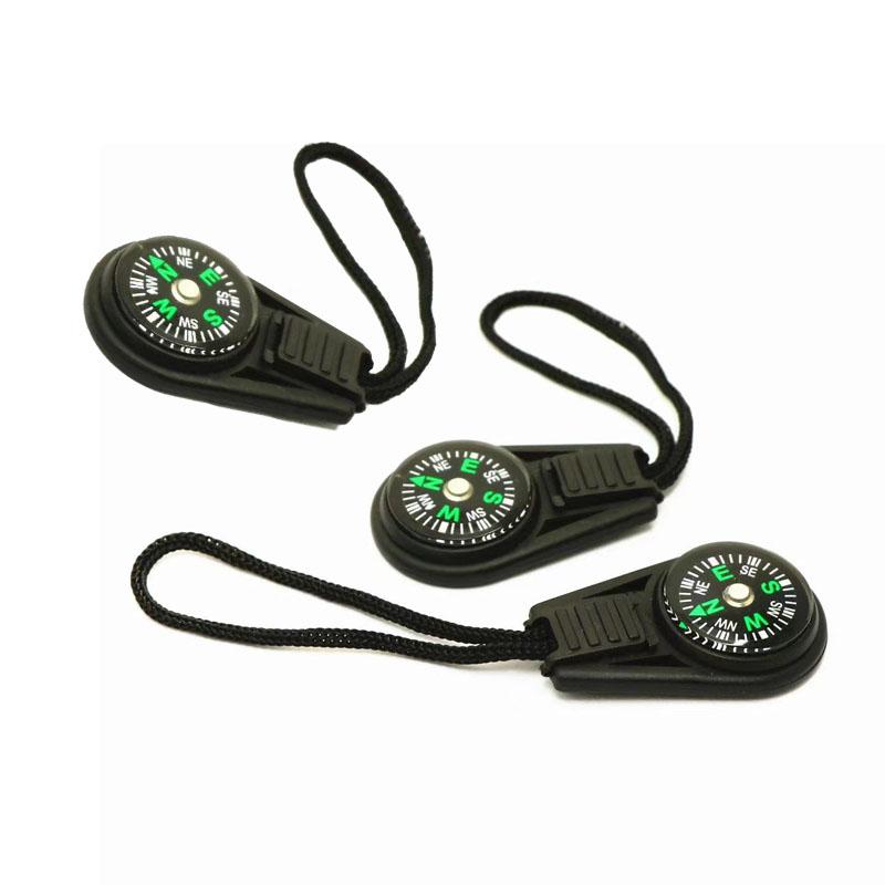 3pcs Portable Mini Compasses Outdoor Survival Tools Hiking Camping Travel Accessories Hanging Compasses