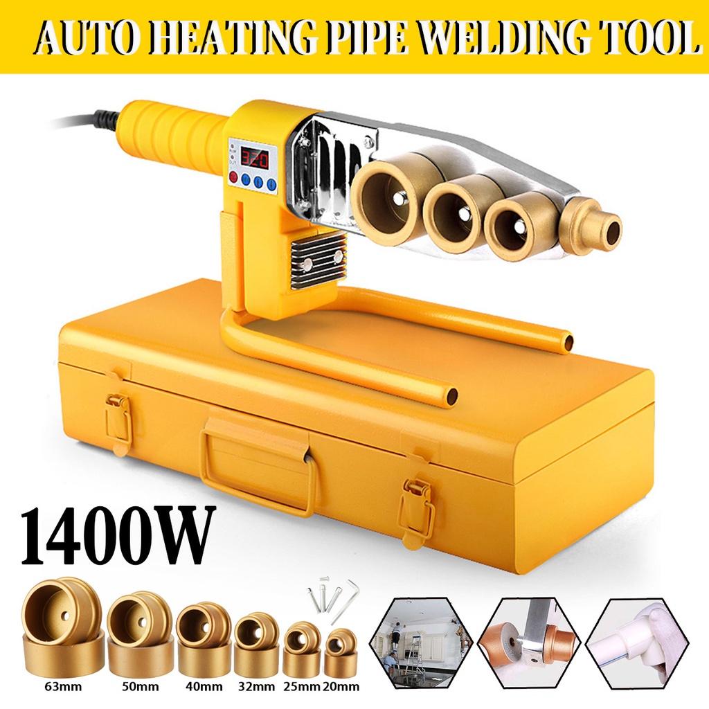 600W / 800W / 1000W / 1400W Súprava náradia na ohrievanie rúr na zváranie rúr pre PPR PB PE plastové rúrky PPR zváranie Regulácia teploty tavného stroja