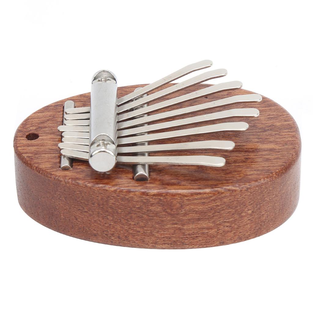 Mini Tumme Piano Söt Bärbar Finger Kalimba med 8 Tangenter för Barn Vänner på Semester