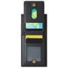 For Samsung Galaxy S25 Ultra Magnetic Case PC+TPU+PU Phone Cover with Card Holder